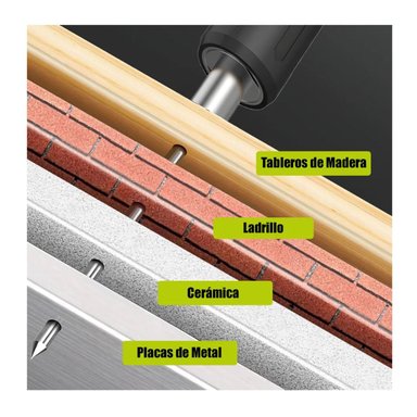 PISTOLA DE CLAVOS MANUAL 13 MM PARA DRYWALL XCORT 309-3013 - 4