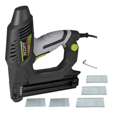 CLAVADORA GRAPADORA 2 EN 1 ELÉCTRICA 18GA XCORT XMT01-32