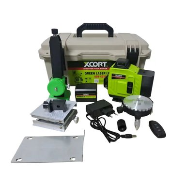 Nivel Láser 16 Líneas 4D Autonivelante Xcort 408-4d16-St