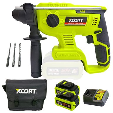 ROTOMARTILLO BRUSHLESS SDS PLUS 20V XCORT XDC08-2104BL