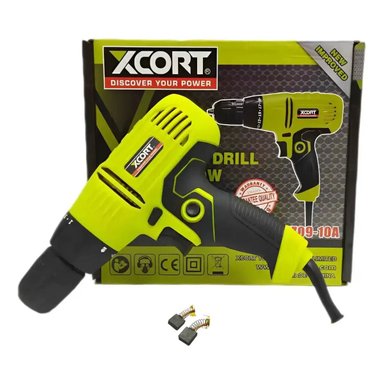 TALADRO ATORNILLADOR 3/8'' 10MM 350W XCORT XJZ09-10A