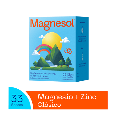 SUPLEMENTOS MAGNESOL CLÁSICO CAJA X 33 UND