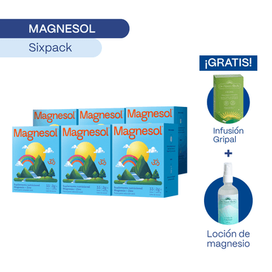 SUPLEMENTO MAGNESOL CLÁSICO X 33 SOBRES PACK X6