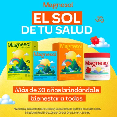 SUPLEMENTO MAGNESOL CLÁSICO 33 SOBRES + KIDS 150GR - 4