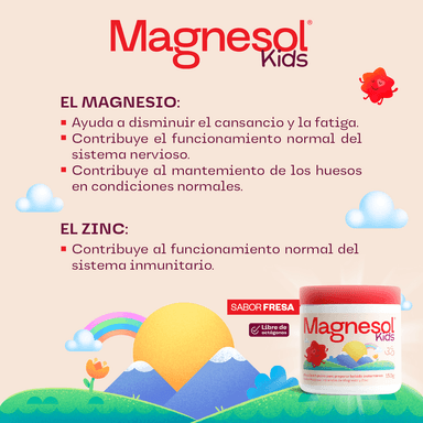 SUPLEMENTO MAGNESOL KIDS 150GR PACK X2 - 2
