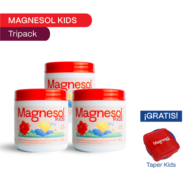 SUPLEMENTO MAGNESOL KIDS 150GR PACK X3 - 1
