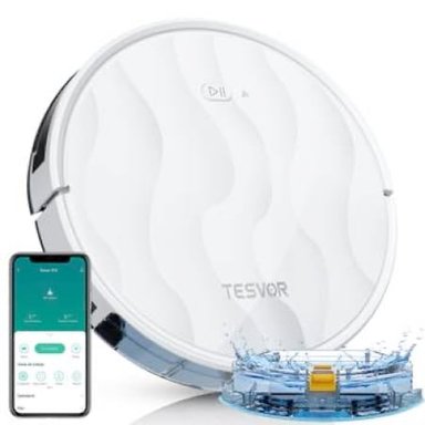 ASPIRADORA TESVOR INALÁMBRICO ROBOT M2