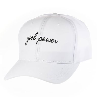 GORRA TODO GORROS PERU GIRL POWER BLANCO