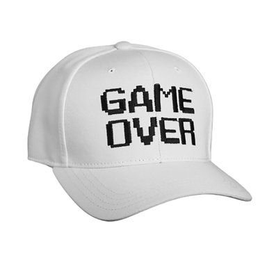 GORRO TODO GORROS PERU GAME OVER BLANCO