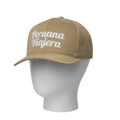GORRO TODO GORROS PERU BEIGE MODELO PERUANA VIAJERA