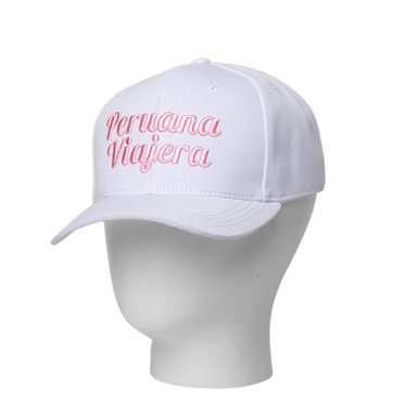 GORRO TODO GORROS PERU BLANCO MODELO PERUANA VIAJERA