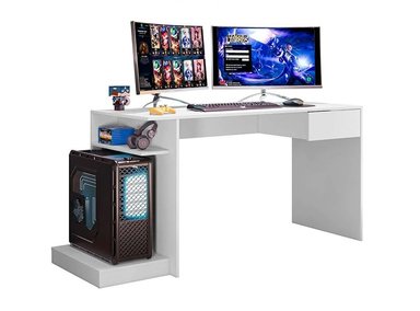 ESCRITORIO GAMER BARAKA HOME SM0001060_200003 156 CM BLANCO NAURU