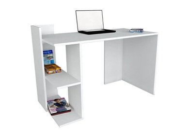 ESCRITORIO CON ESTANTE BARAKA HOME SM0001060_200003 122 CM BLANCO NIUTAO - 2