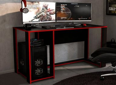 ESCRITORIO GAMER BARAKA HOME SM0001060_200037 120 CM NEGRO NUKU - 2