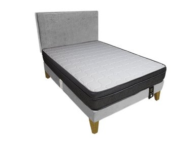 DORMITORIO BARAKA HOME TURIN SLIM 2 PLAZAS + CABECERA + 2 ALMOHADAS - 1