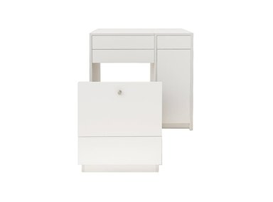 TOCADOR BARAKA HOME BLANCO JOYERO ESPEJO HOV PUERTA LATERAL +PUFF - 2