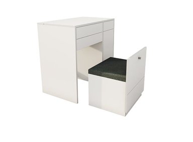 TOCADOR BARAKA HOME BLANCO JOYERO ESPEJO HOV PUERTA LATERAL +PUFF - 3