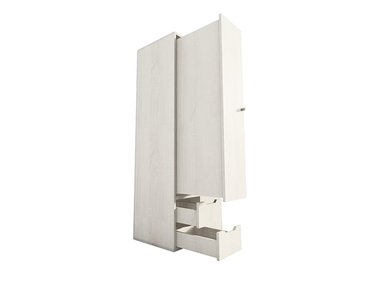 TOCADOR BARAKA HOME ORGANIZADOR ESPEJO HESTUR POLAR BLANCO HUMO - 4