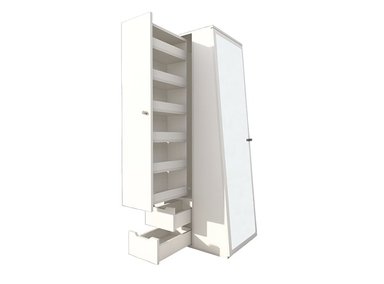 TOCADOR BARAKA HOME ORGANIZADOR ESPEJO HESTUR BLANCO - 3