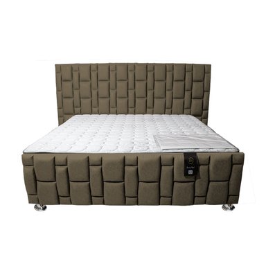 DORMITORIO BARAKA HOME THRONE 2 PLAZAS PIECERA COLCHON POCKET VIP TELA PRANNA