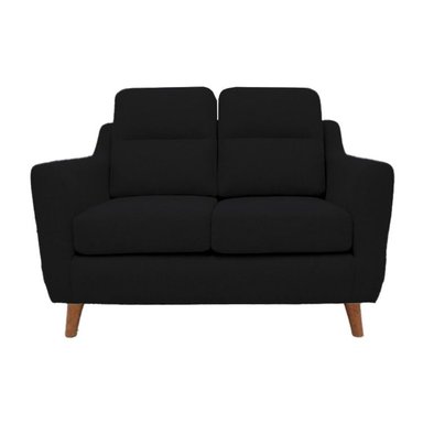 SOFA BARAKA HOME 2 CUERPOS NEGRO FLORINA