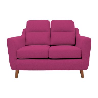 SOFA 2 CUERPOS FLORINA | FUCSIA