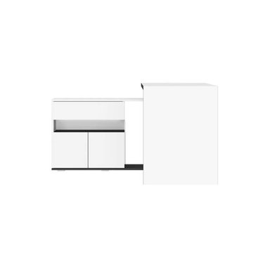 ESCRITORIO BARAKA HOME CON CAJÓN NIBEU - BLANCO