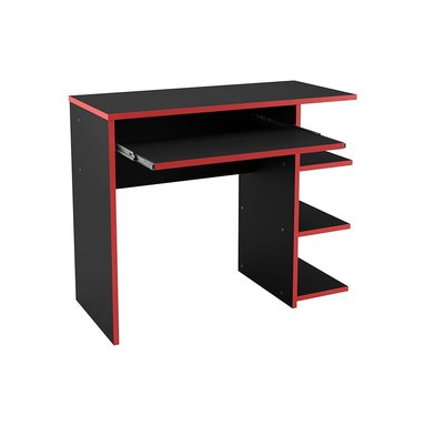ESCRITORIO GAMER BARAKA HOME NIBOK - NEGRO - 2