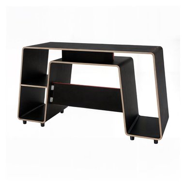 ESCRITORIO GAMER BARAKA HOME BRICENI - NEGRO - 2