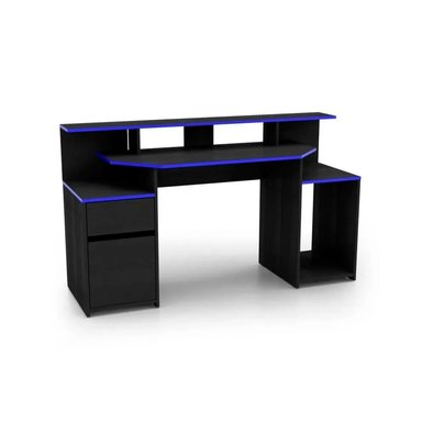 ESCRITORIO GAMER WINDU - NEGRO - 3