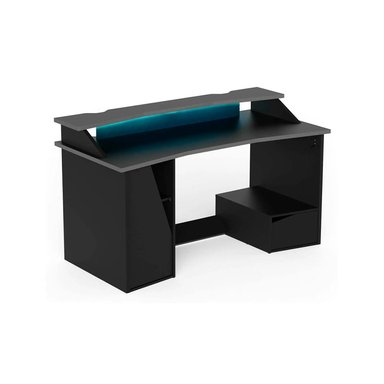 ESCRITORIO GAMER LOLUA - NEGRO