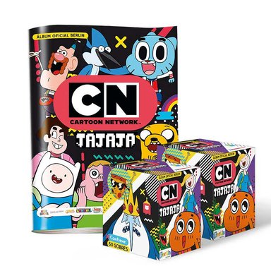 EDITORIAL BERLIN CARTOON NETWORK 2022 ÁLBUM TAPA BLANDA + 2 CAJITAS (100 SOBRES)