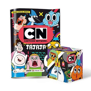 EDITORIAL BERLIN CARTOON NETWORK 2022, ÁLBUM TAPA BLANDA + 1 CAJITA (50 SOBRES)