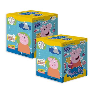 EDITORIAL BERLIN PEPPA PIG, 2 CAJITAS (100 SOBRES)