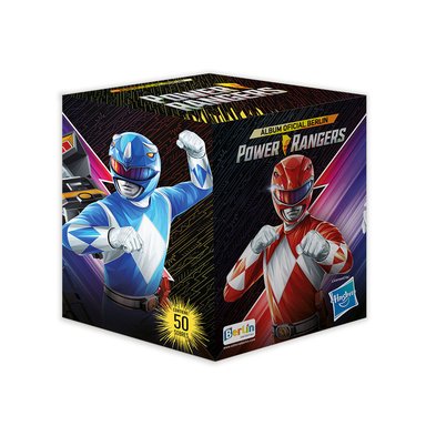EDITORIAL BERLIN POWER RANGERS, 1 CAJITA (50 SOBRES)