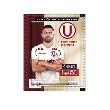 EDITORIAL BERLIN CLUB UNIVERSITARIO DE DEPORTES 2023, 1 ÁLBUM TAPA BLANDA + 3 CAJITAS (150 SOBRES) - 2