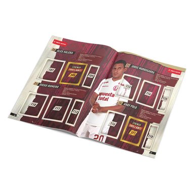 EDITORIAL BERLIN CLUB UNIVERSITARIO DE DEPORTES 2023, 1 ÁLBUM TAPA BLANDA + 3 CAJITAS (150 SOBRES) - 5
