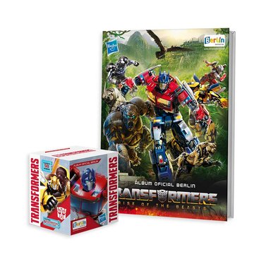 EDITORIAL BERLIN TRANSFORMERS, 1 ÁLBUM TAPA DURA + 1 CAJITA (50 SOBRES)