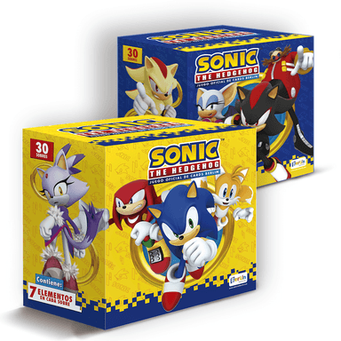 EDITORIAL BERLIN SONIC CARDS, 2 CAJITAS (60 SOBRES)