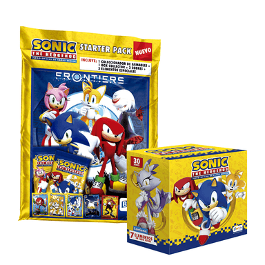 EDITORIAL BERLIN SONIC CARDS, 1 STARTER PACK + 1 CAJITA (30 SOBRES)