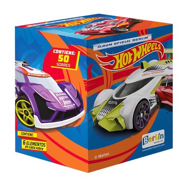 EDITORIAL BERLIN HOT WHEELS, 1 CAJITA (50 SOBRES)