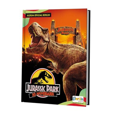 JURASSIC PARK 30 AÑOS, 1 ÁLBUM TAPA DURA