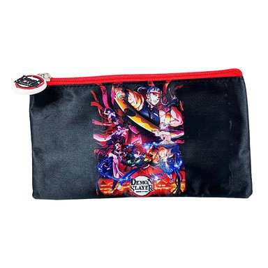 SET SCOOL KOMBAT MOCHILA + LONCHERA + CARTUCHERA OFICIO TELA DEMON SLAYER - 5