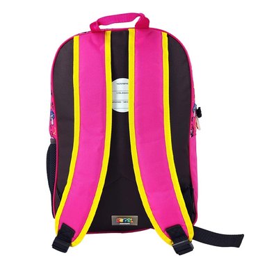 SET SCOOL KOMBAT MOCHILA + LONCHERA + CARTUCHERA TELA KUROMI - 3