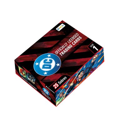CARDS DC SERIE 1, PAQUETON (25 SOBRES)