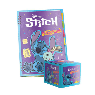 ALBUM STITCH, PAQUETON (50 SOBRES) + ALBUM TAPA BLANDA