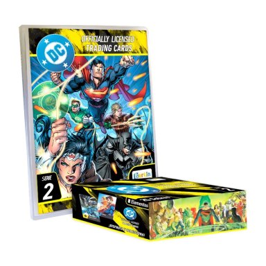 CARDS DC SERIE 2, BINDER COLECCIONADOR + PAQUETON (25 SOBRES)