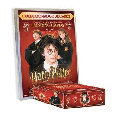 CARDS HARRY POTTER, BINDER COLECCIONADOR + PAQUETON (25 SOBRES)