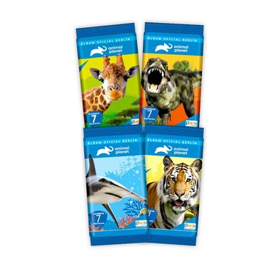 ALBUM ANIMAL PLANET, ALBUM TAPA DURA + 1 PAQUETON (30 SOBRES) - 4