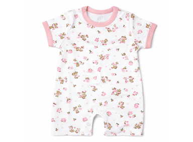 JUMPERS DE VERANO MANGA CORTA, 100% ALGODÓN ANTIALÉRGICO